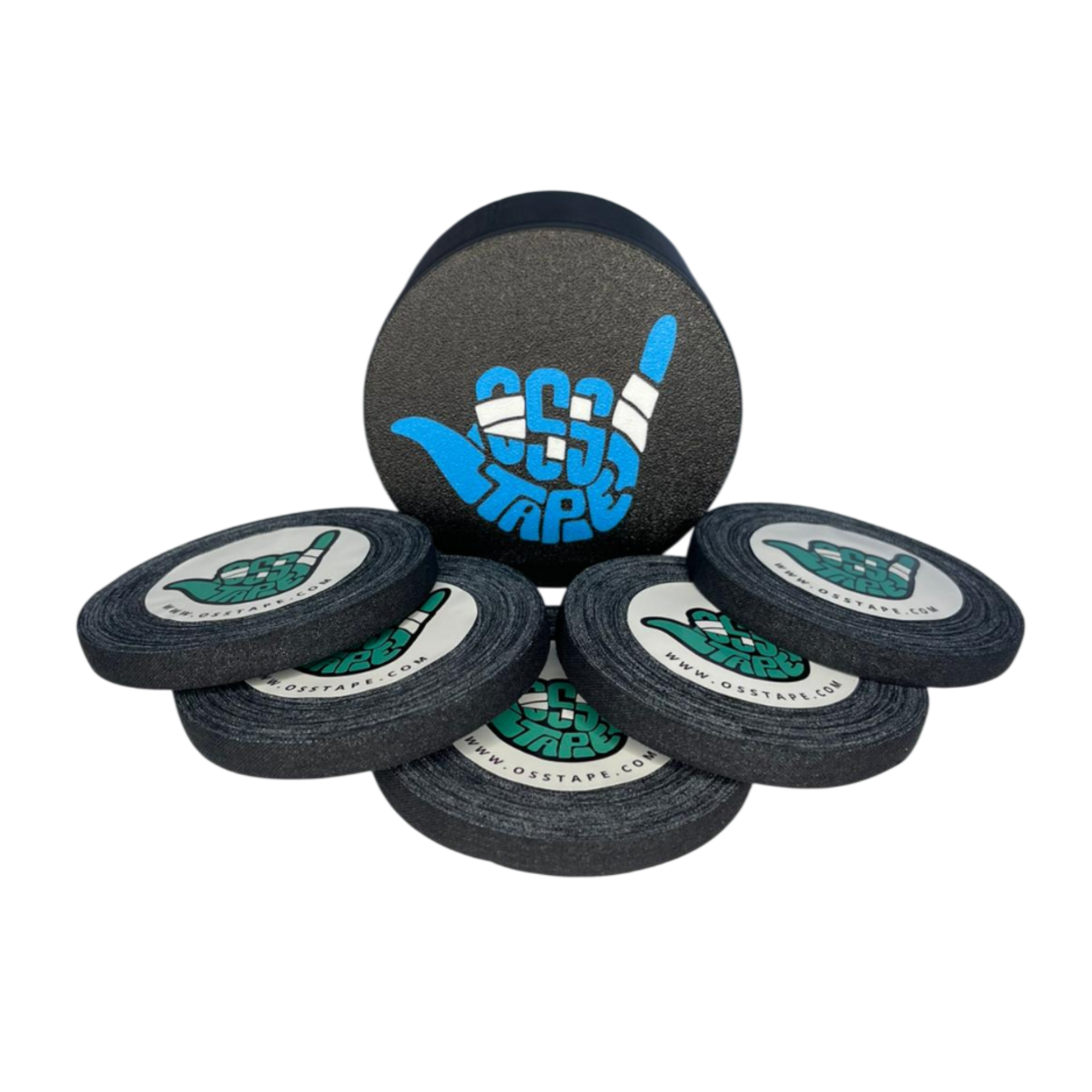 OSSTAPE 8mm Finger Tape – 5 Pack with OSSTAPE Storage Container